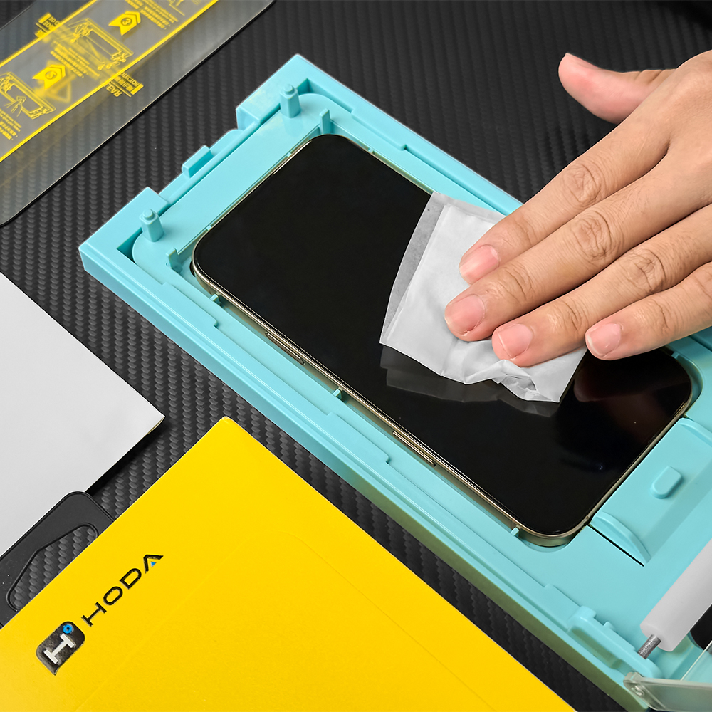 Cường lực iPhone 17 Pro Hoda 3D Curved Clear