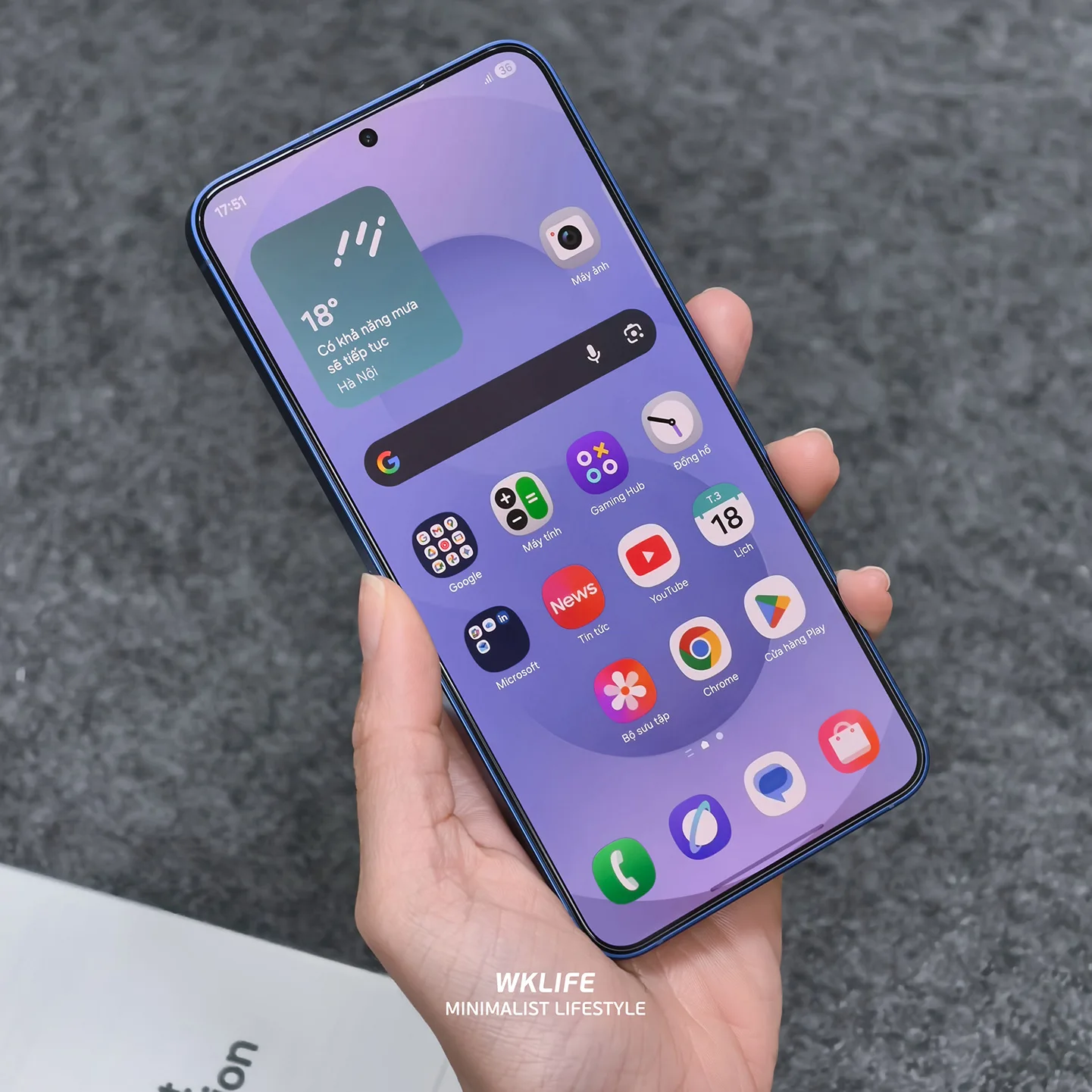 Cuong luc samsung S25 plus nillkin h pro khong vien den