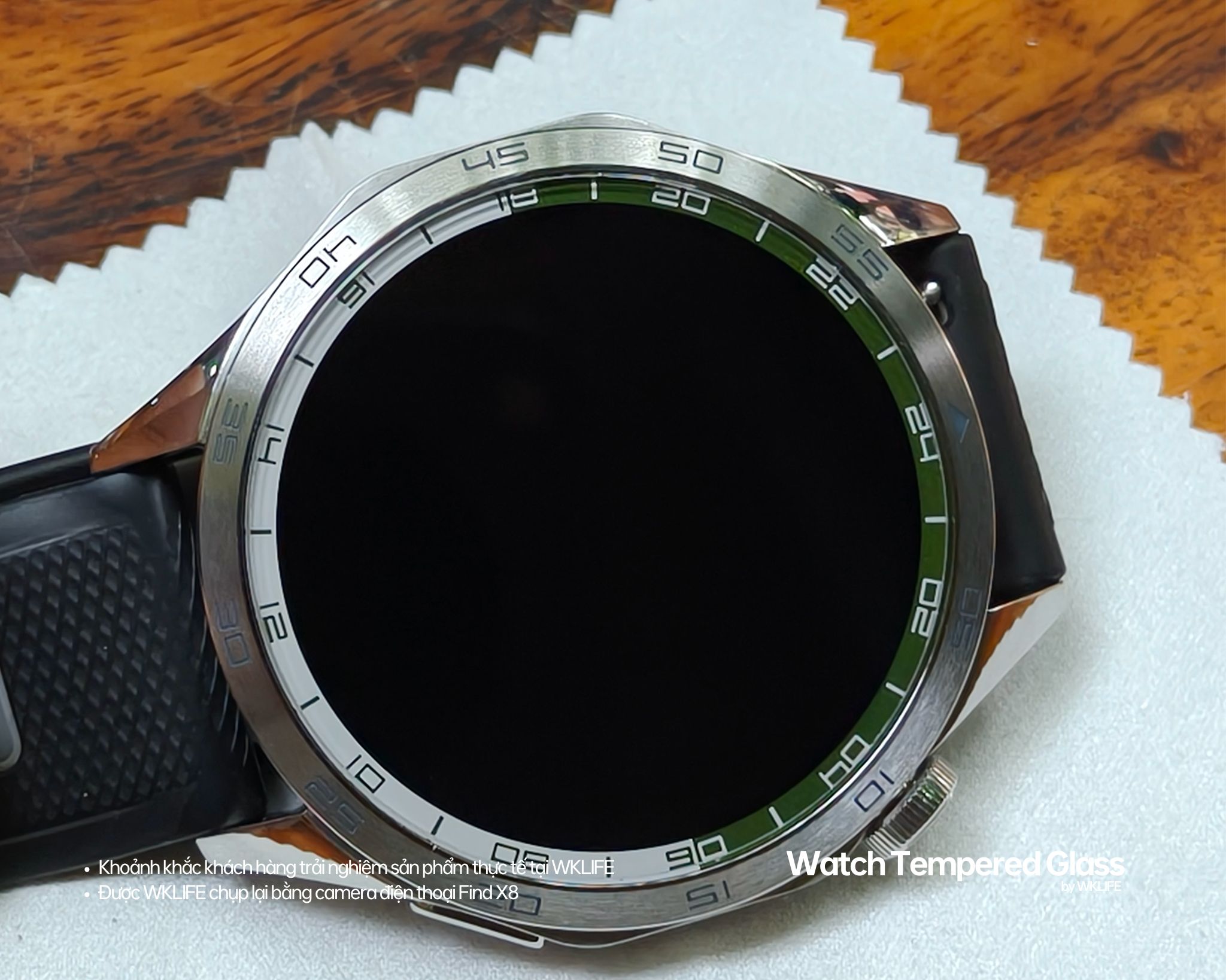 Cường lực màn hình Huawei Watch GT4 hình tại shop WKLIFE 6