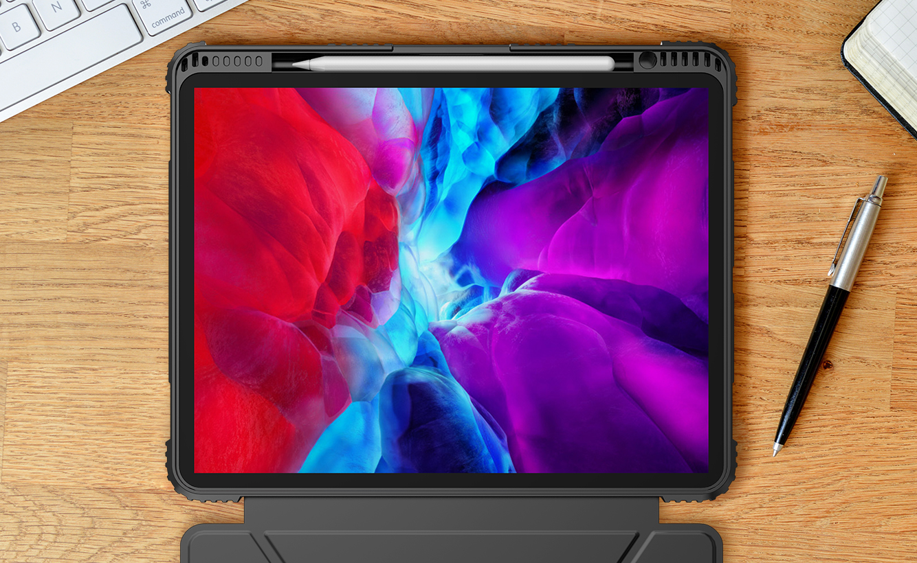 Nillkin Apple iPad Pro 12.9 2020 Bumper Leather Case 14