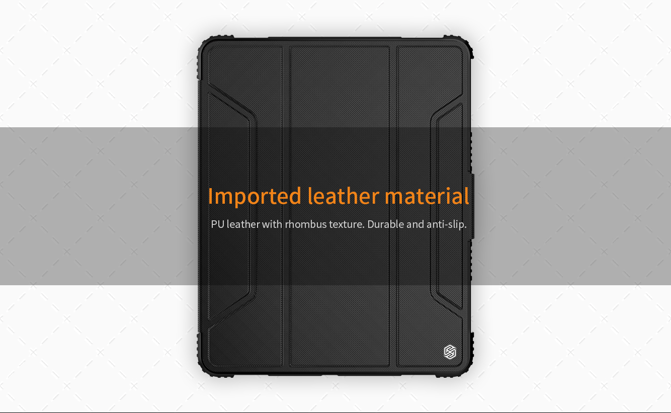 Nillkin Apple iPad Pro 12.9 2020 Bumper Leather Case 2