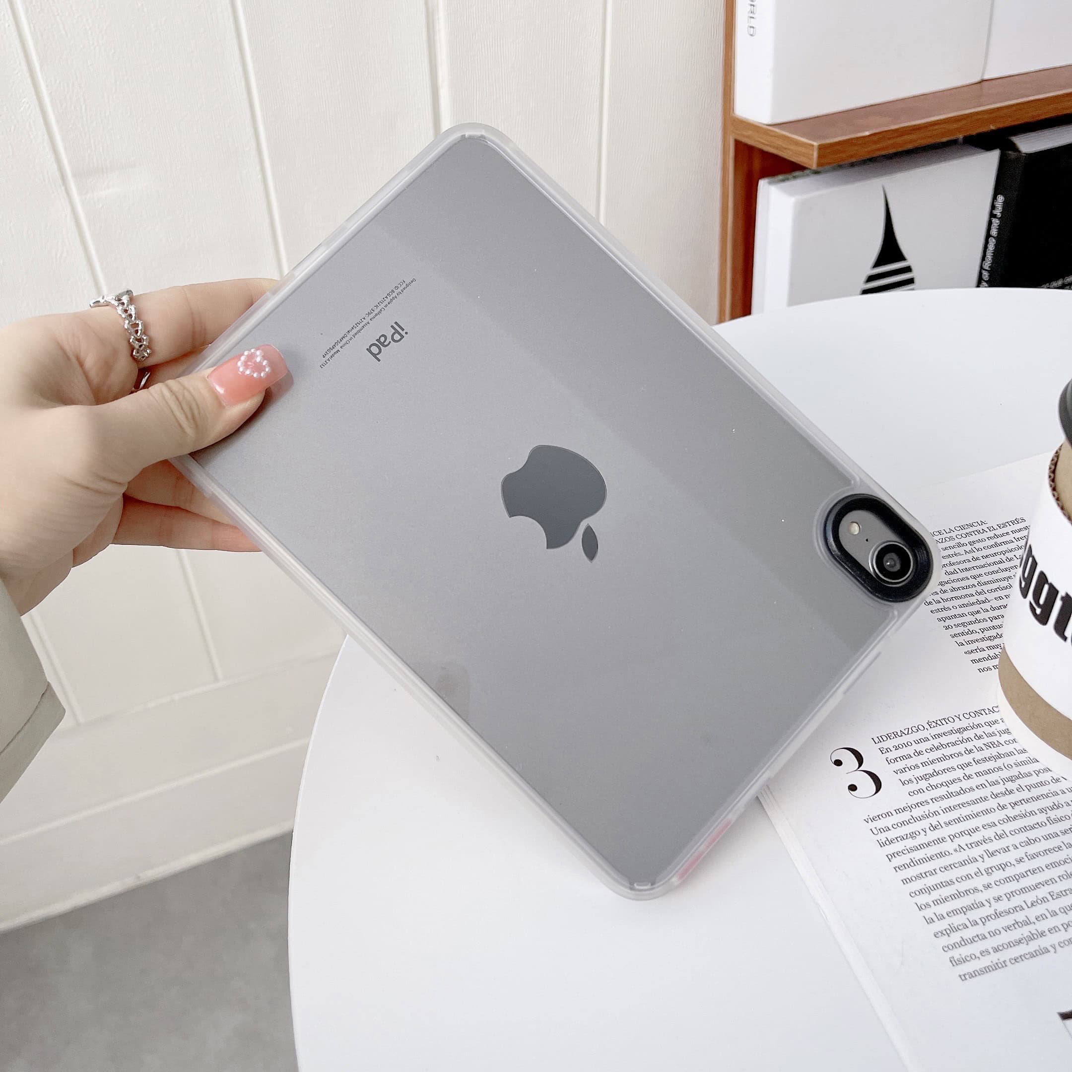 Ốp Lưng iPad Likgus Guard Pro Trong Suốt – Viền Dẻo – Chống Sốc