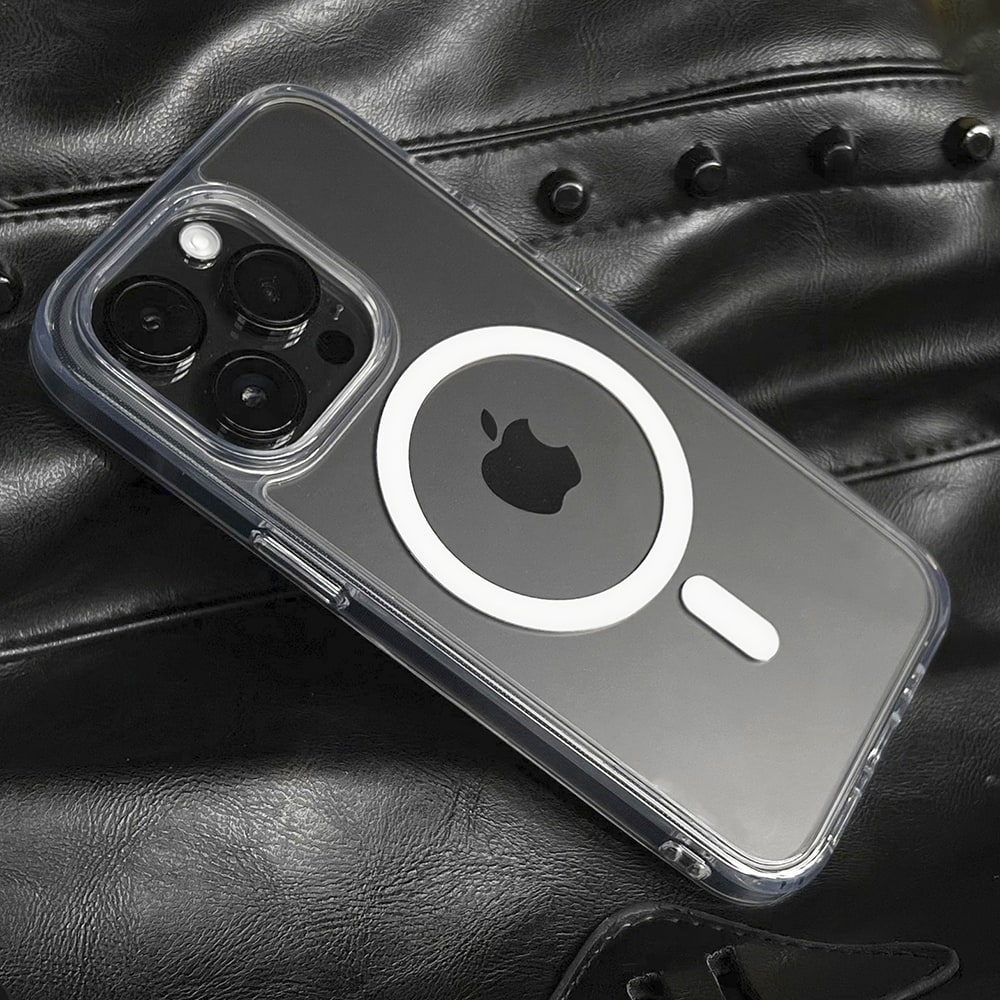 Ốp Magsafe iPhone 14 WiWU Crystal Magnetic