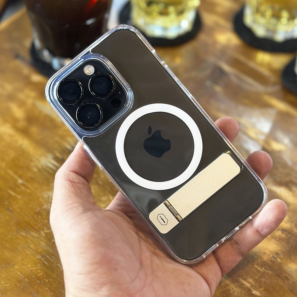 Ốp Magsafe iPhone 14 WiWU Aurora Trong Suốt
