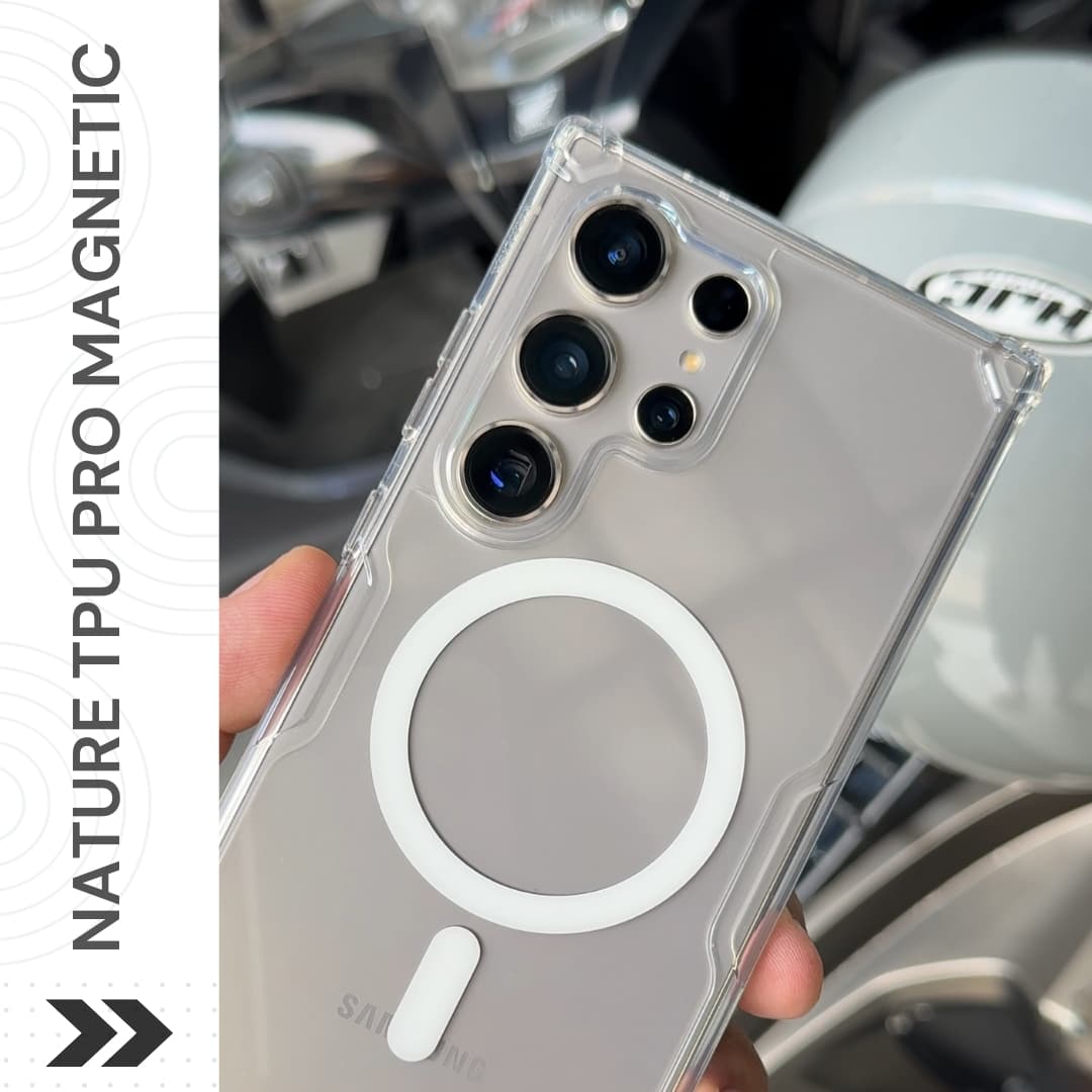 Ốp lưng S24 Ultra Nillkin Nature TPU Pro Magnetic