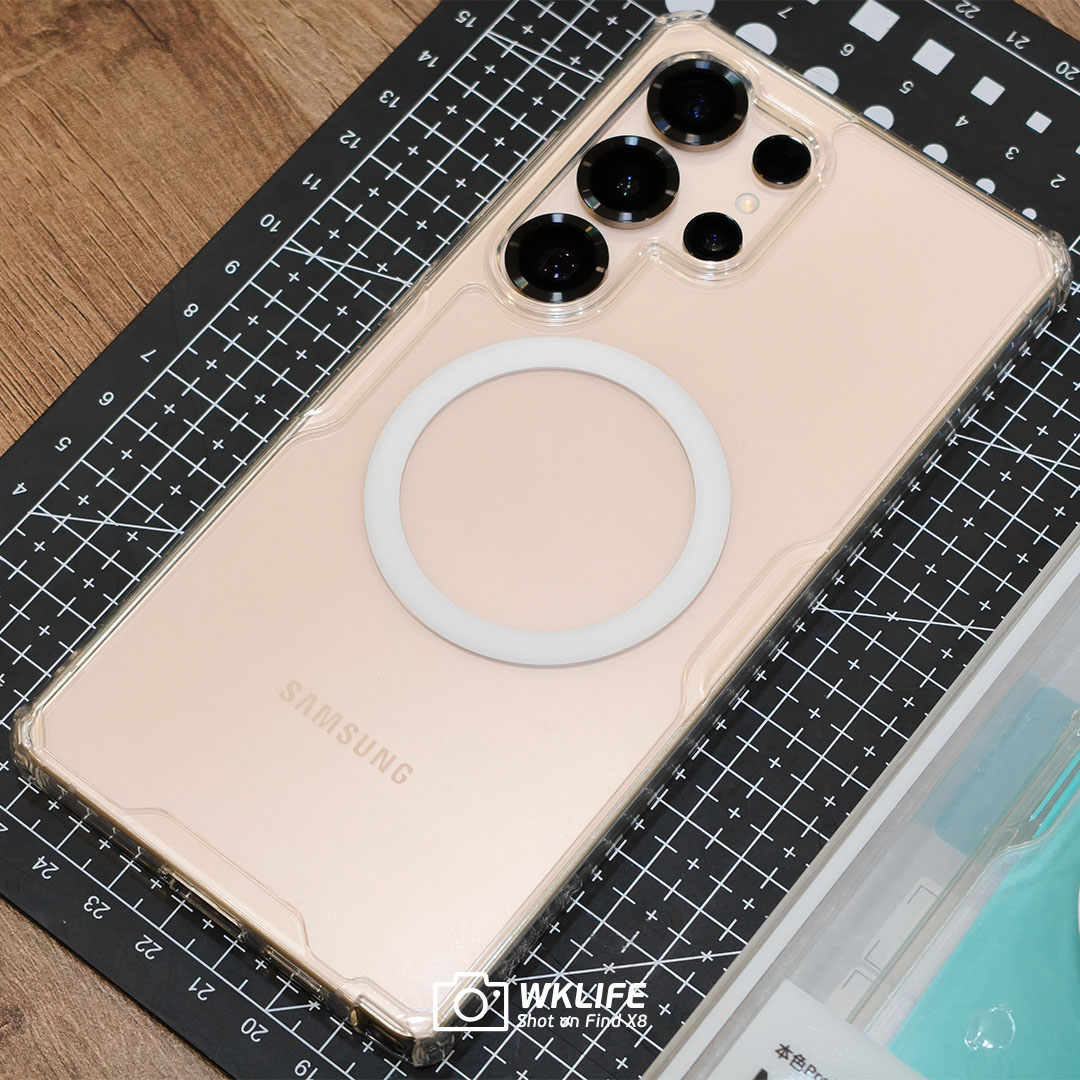 op lung Samsung Galaxy S25 Ultra Nillkin Nature TPU Pro Magnetic