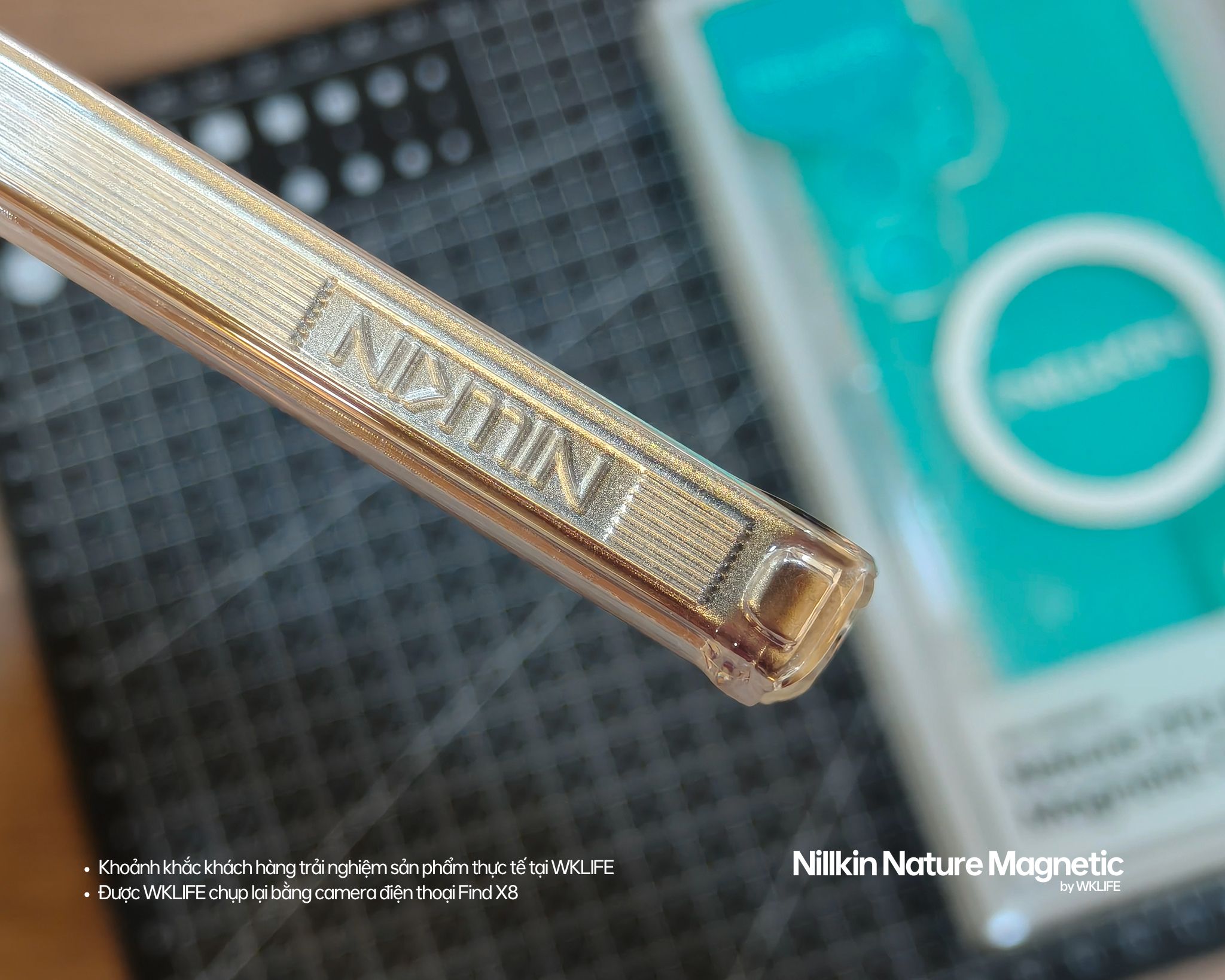 Ốp lưng Samsung S25 Ultra Nillkin Nature TPU Pro Magnetic hình thật tại WKLIFE 6