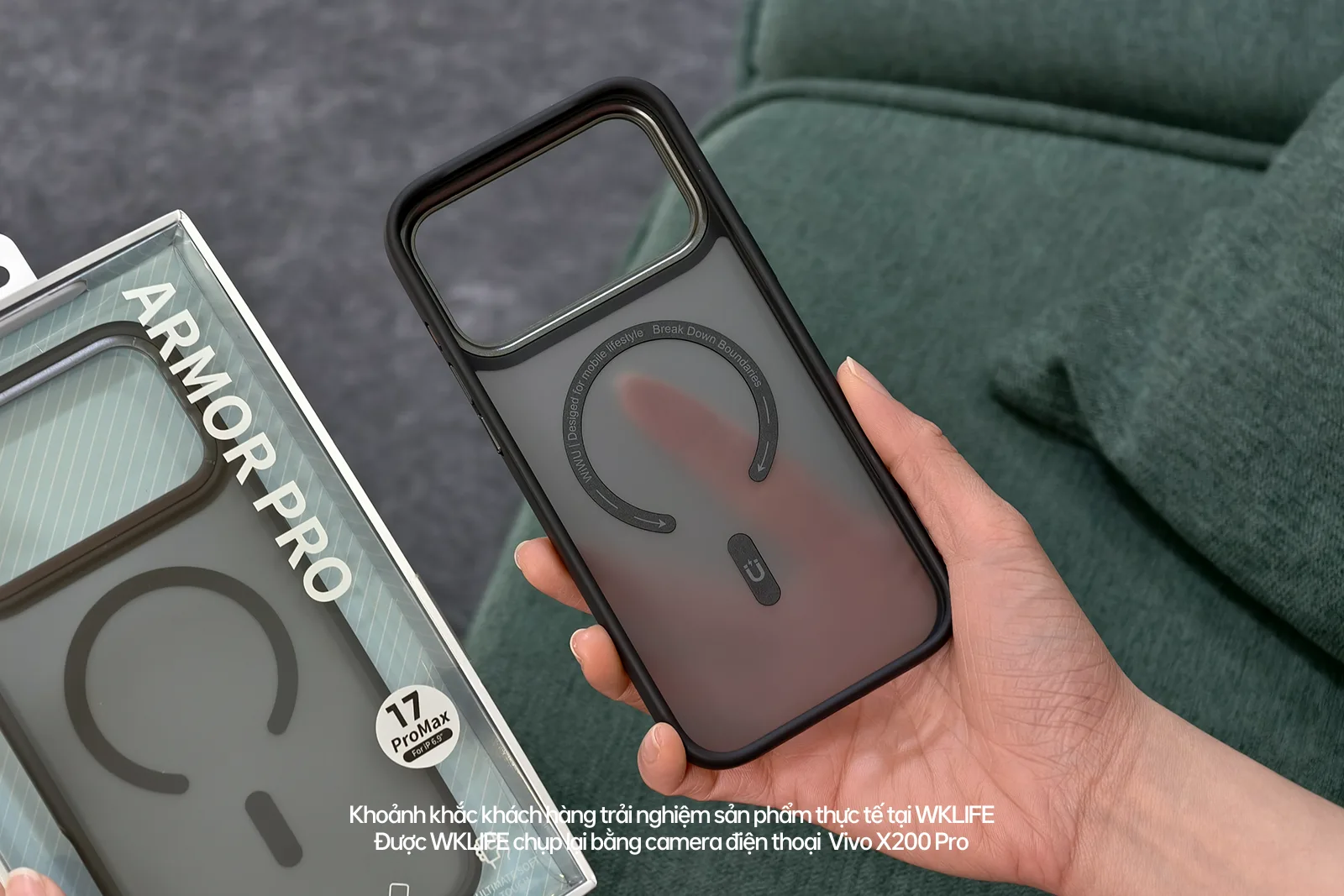 Ốp lưng iPhone WiWU Armor WKLIFE 7