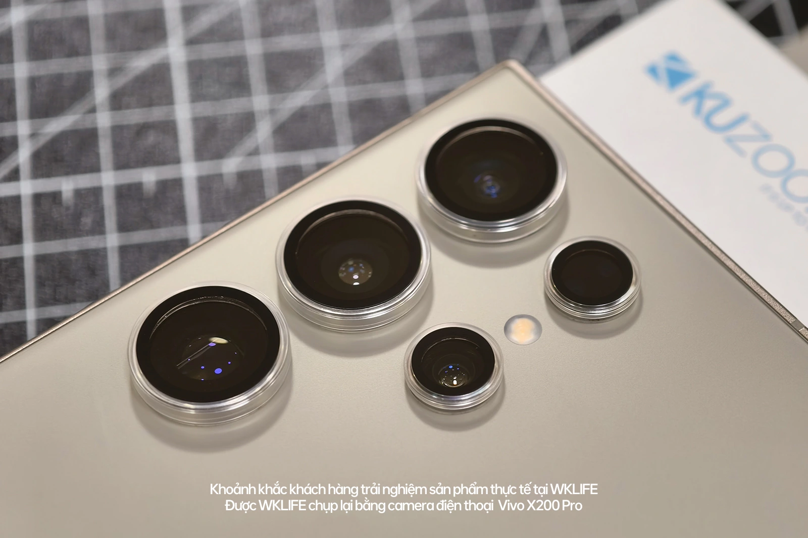 Viền Lens Camera Samsung S24 Ultra Kuzoom AR hinh that te 6