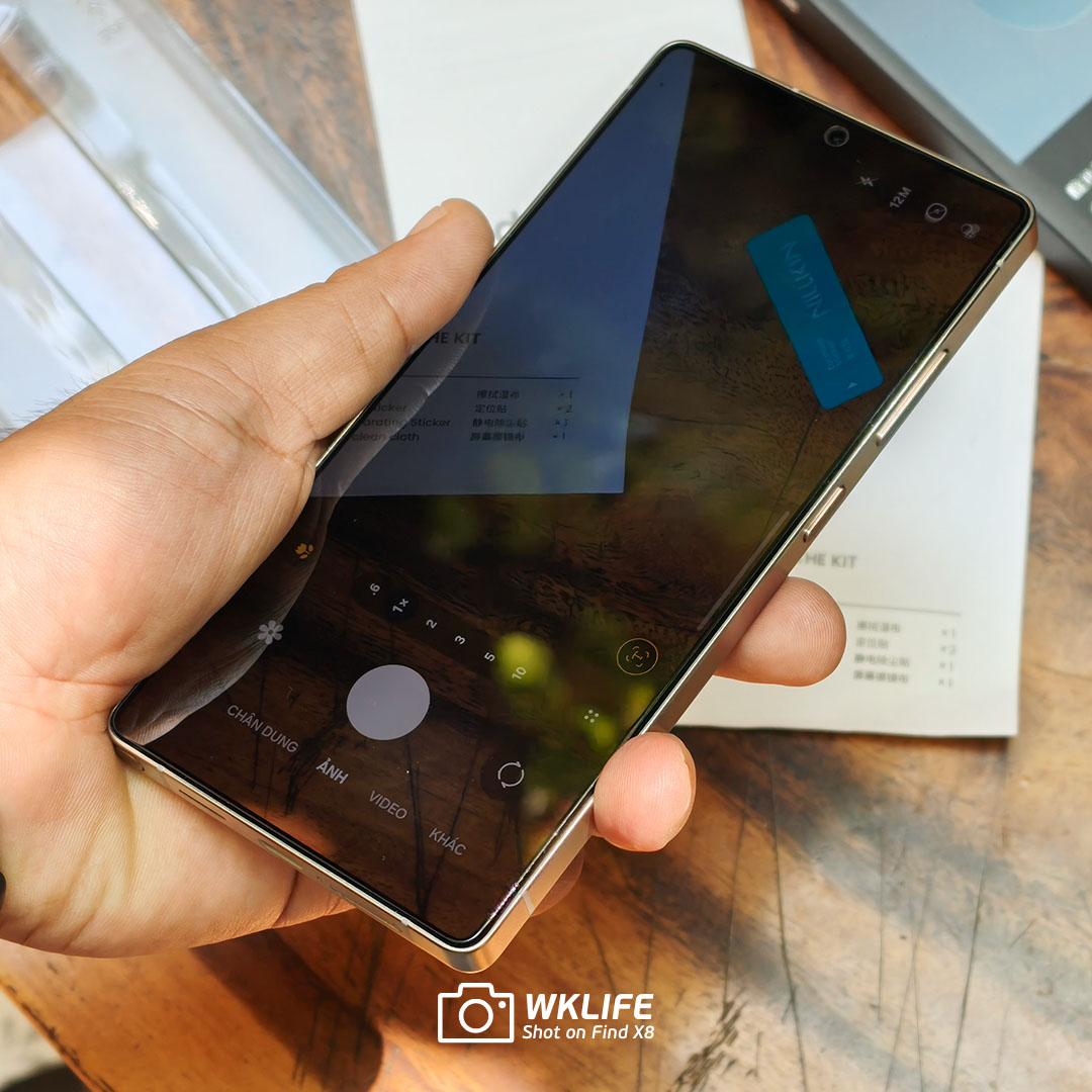 cuong luc samsung s25 ultra nillkin guardian van tay nhay