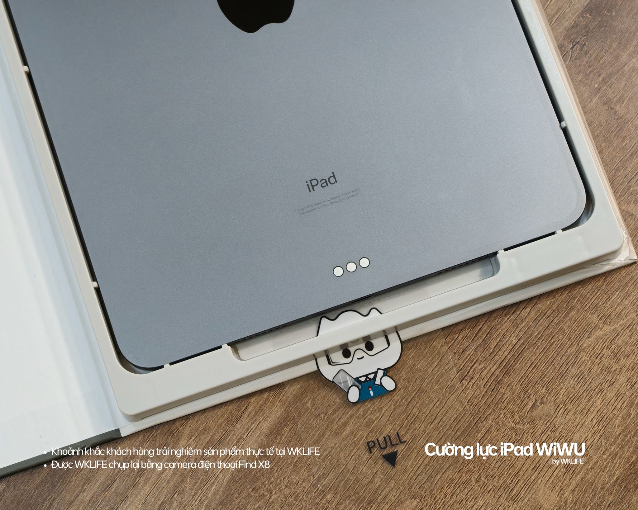 cuong luc iPad WIWU dan o wklife 2 cuong luc iPad WIWU dan o wklife 2