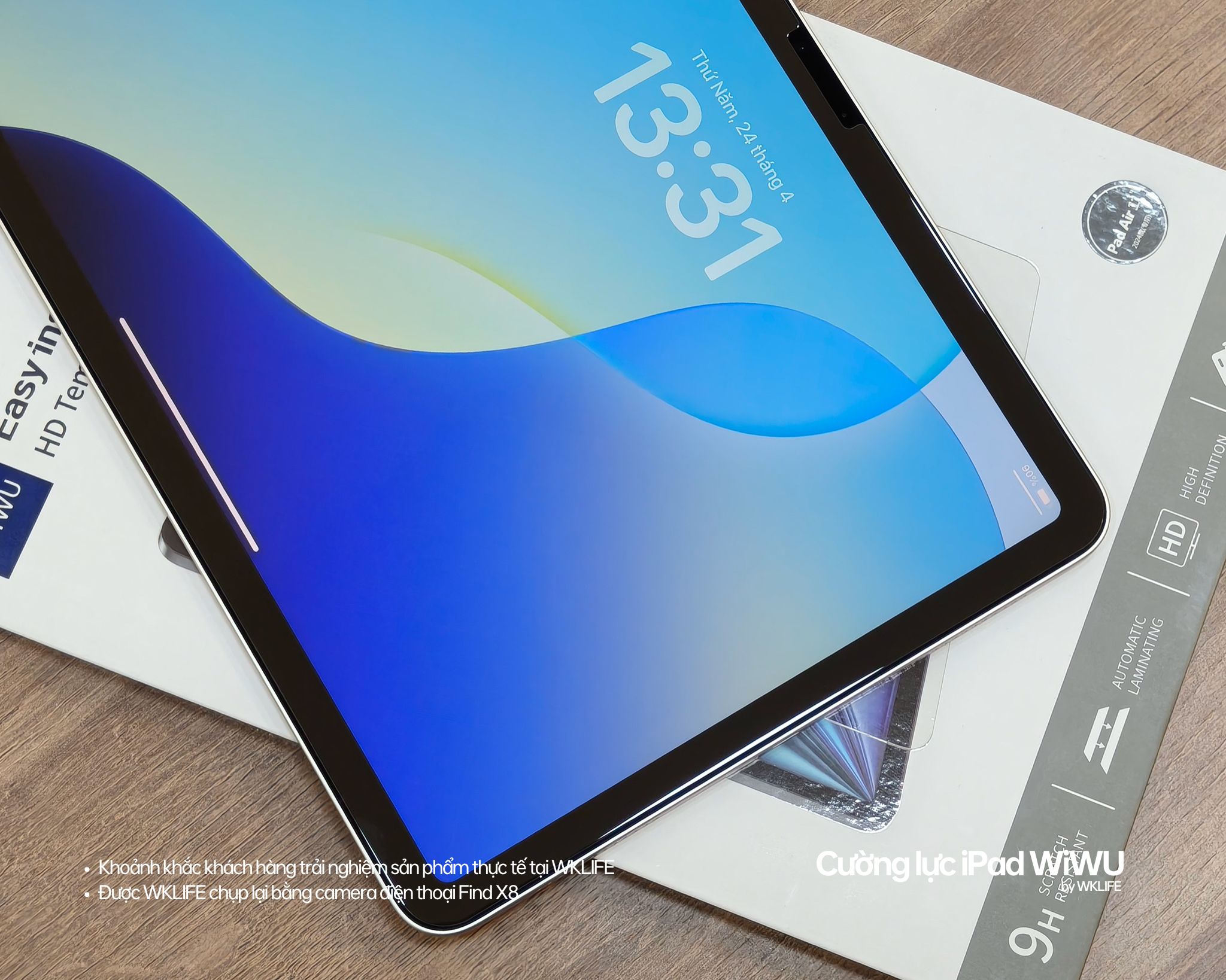 cuong luc iPad WIWU dan o wklife 8 cuong luc iPad WIWU dan o wklife 8