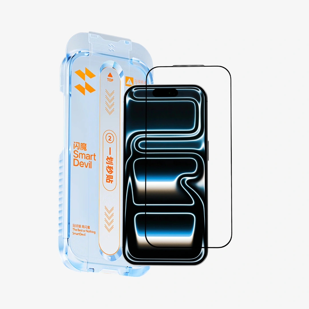 cuong luc iphone 17 Pro SmartDevil Dust Free cuong luc iphone 17 Pro SmartDevil Dust Free