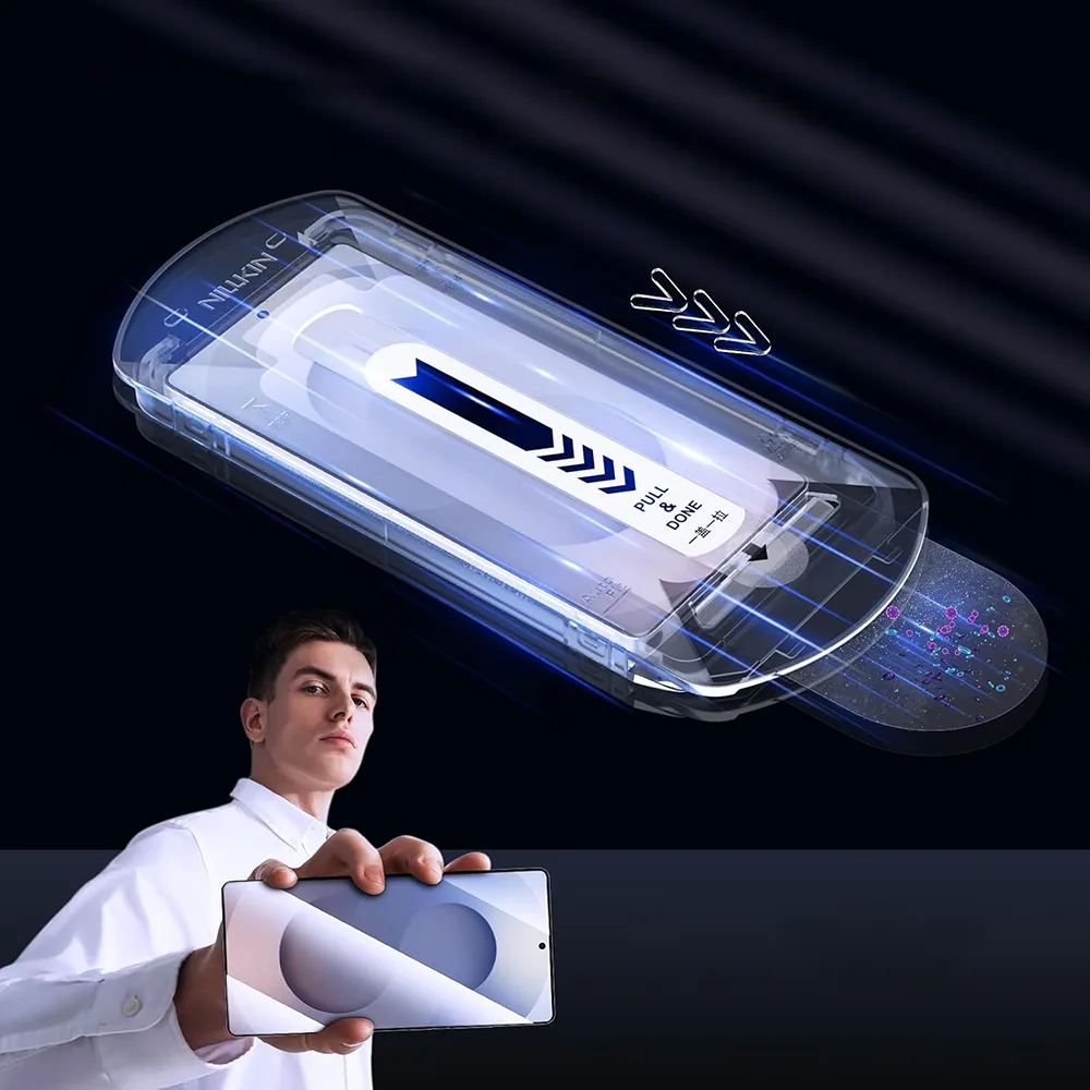 cuong luc samsung nillkin h pro khung tu dan Cường lực Samsung Nillkin H+ Pro khung tự dán