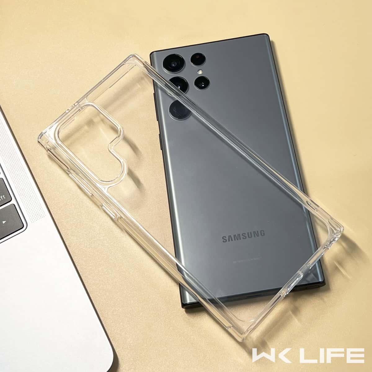 op Samsung S22 Ultra Likgus Crystal