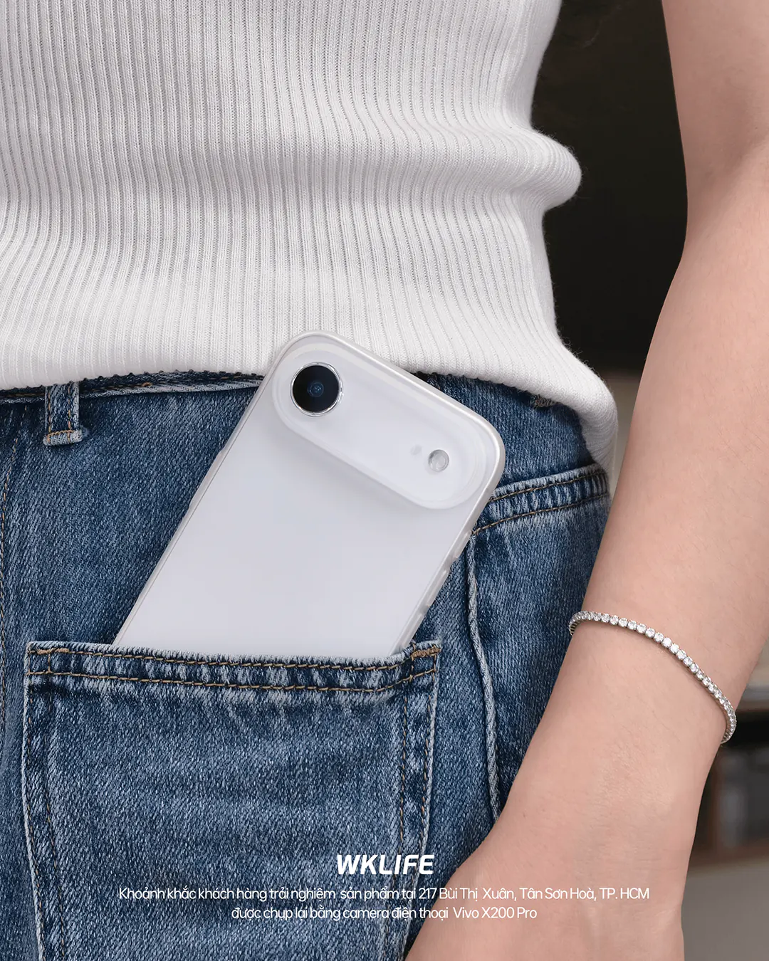 op iPhone Air RAVAKA Slim 0.35mm tai wklife 7 ảnh chụp ốp iphone Air RAVAKA Slim 0.35mm nhỏ gọn