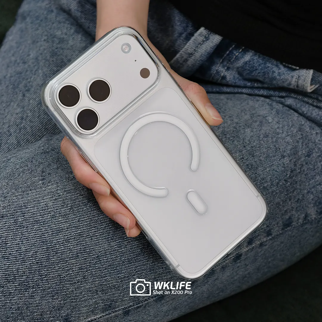 op iphone 16 Plus WiWU Clear Snap Magsafe