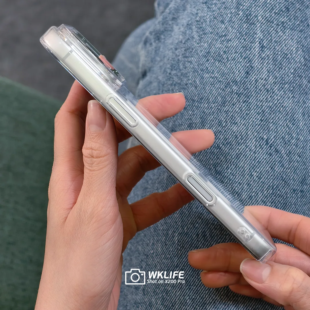 op iphone 16 Plus WiWU Clear Snap Magsafe