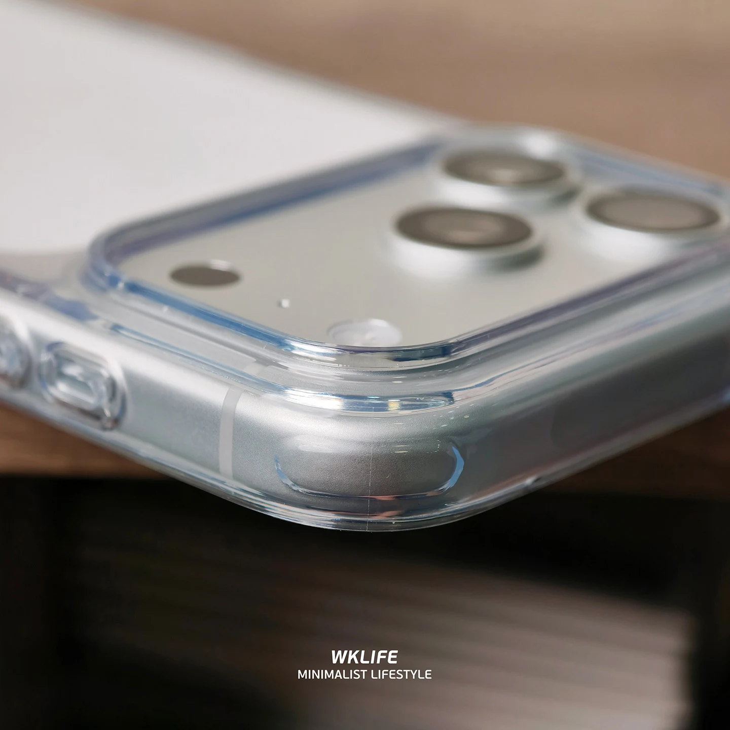 op iphone 17 Pro max wiwu hybrid clear