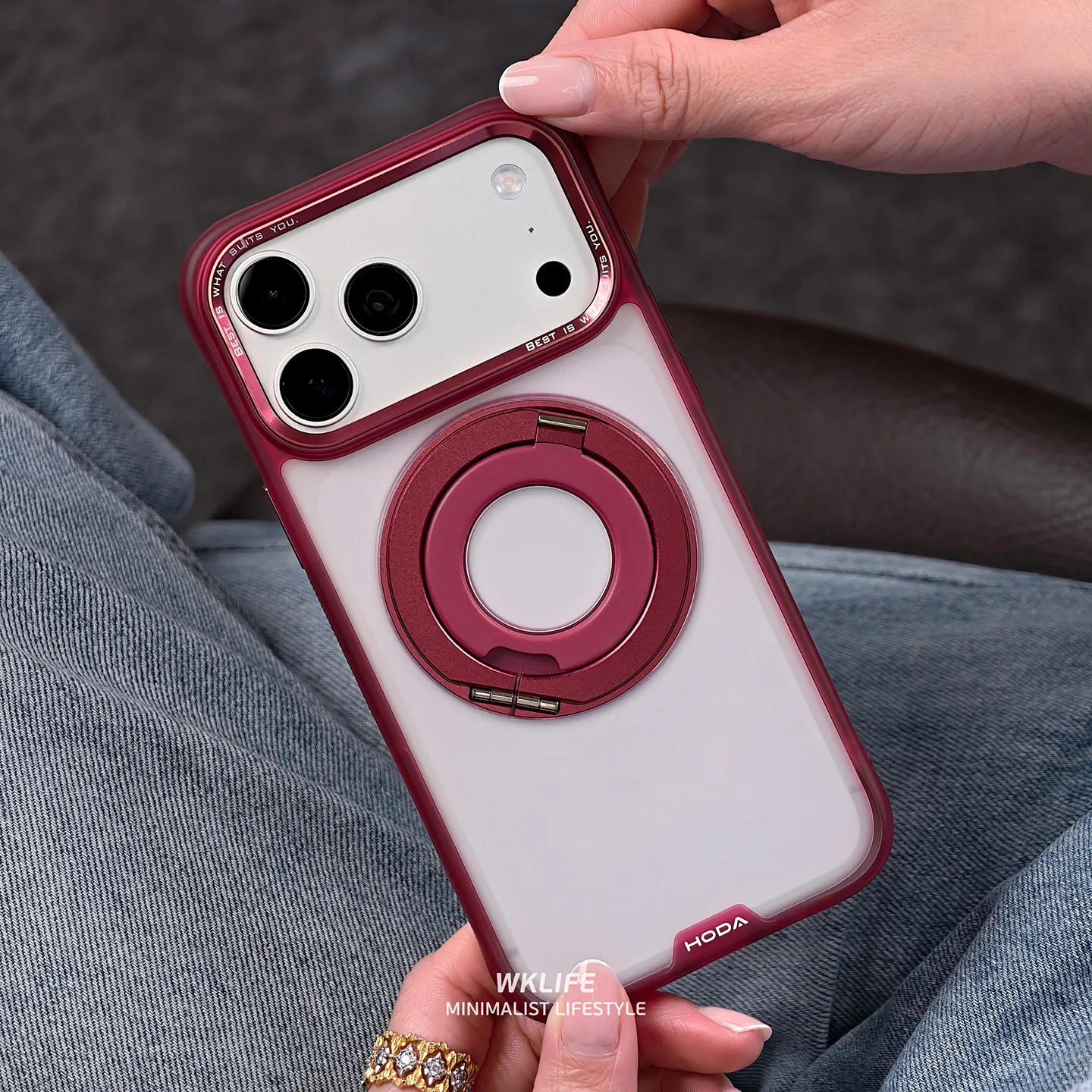 op iphone 18 Pro max Hoda Rough Ring 360