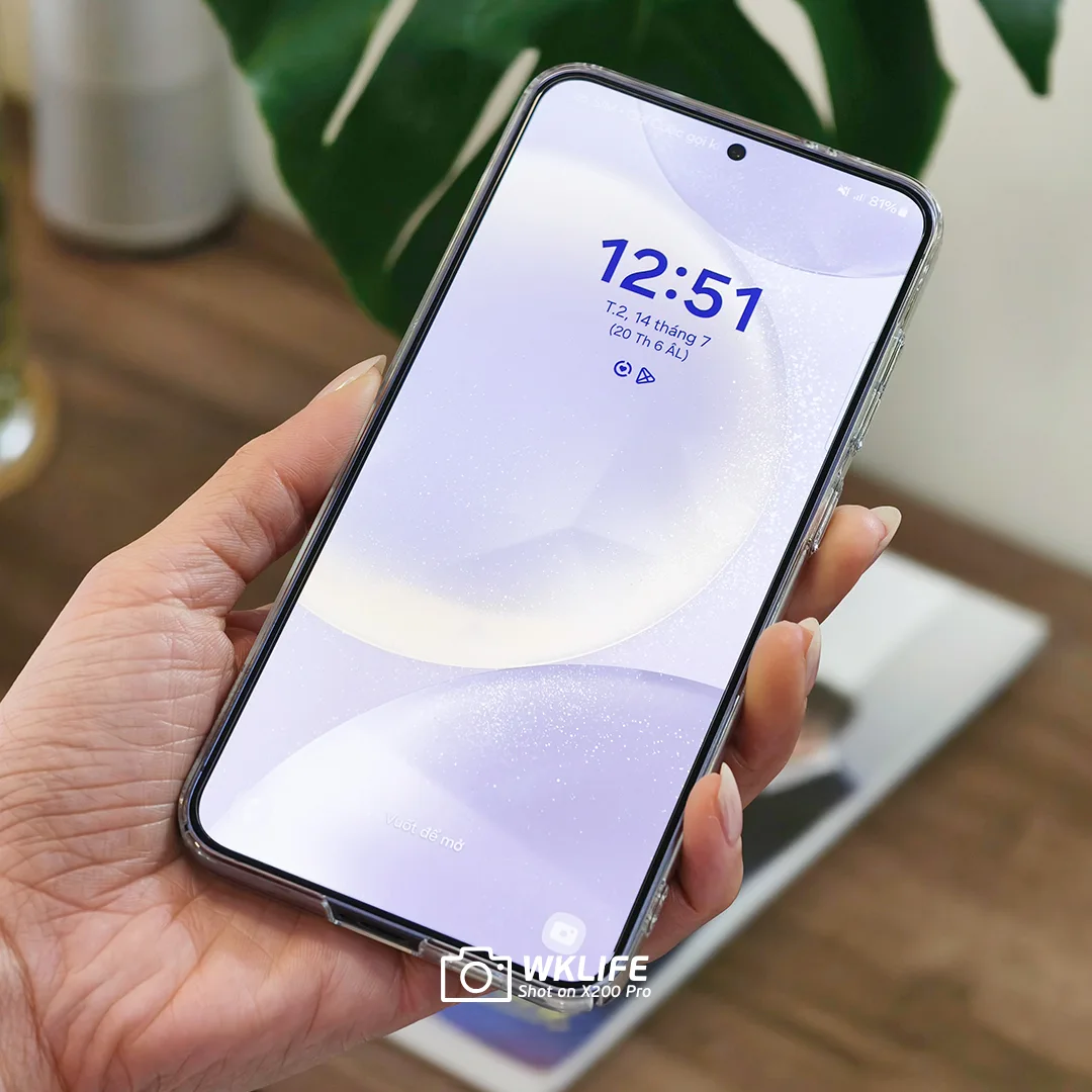 op lung samsung S24 Memumi Crystal Clear