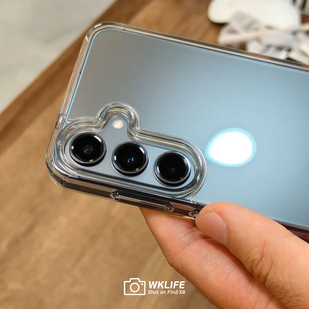 op lung Samsung S24 Likgus Clear