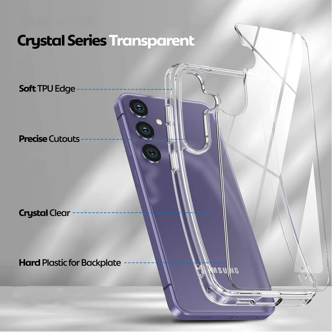 op lung Samsung S24 Plus Likgus Clear chat lieu