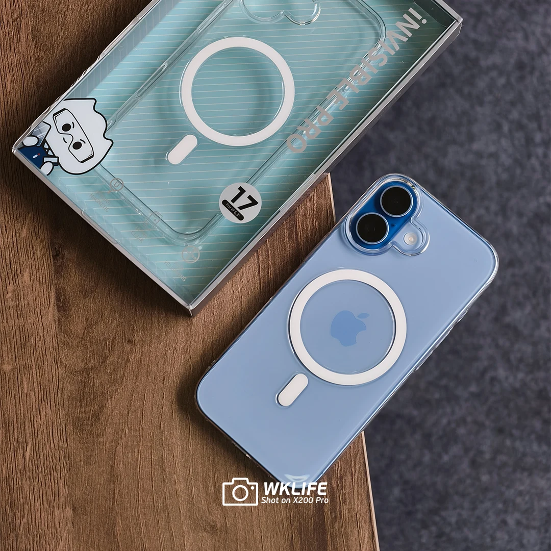 op lung iphone 17 wiwu clear snap