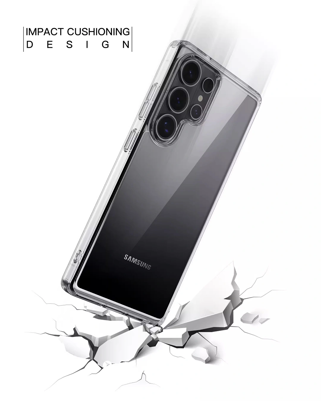 op lung samsung Likgus Clear chong soc