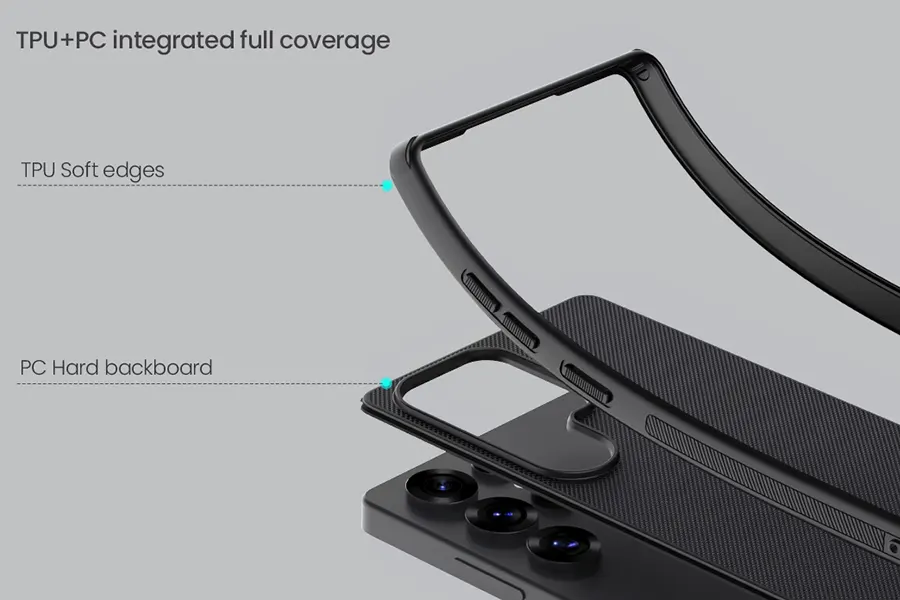 op lung samsung Nillkin Super Frosted Shield Pro chat lieu