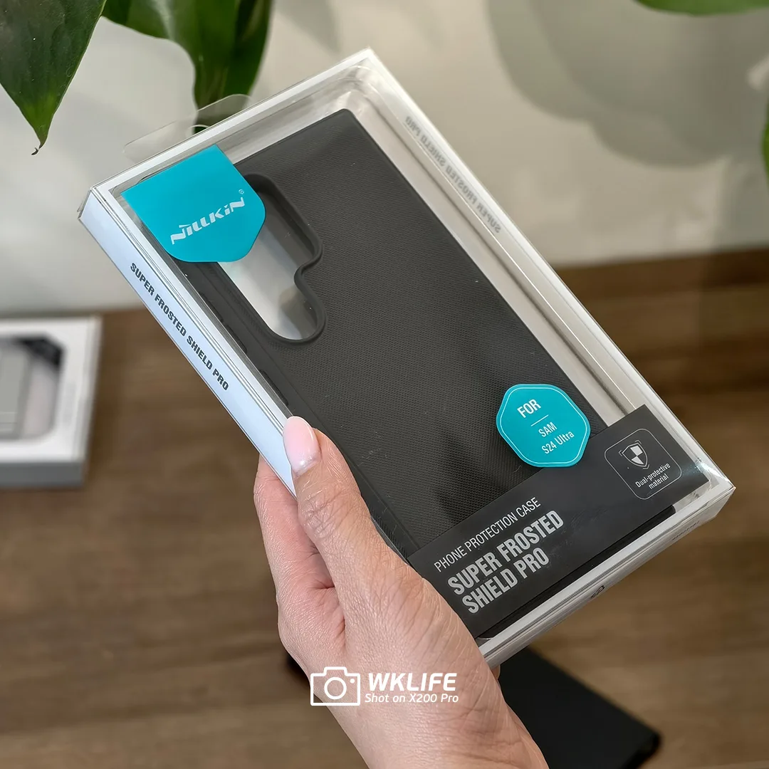 op lung samsung S24 ultra Nillkin Super Frosted Shield Pro