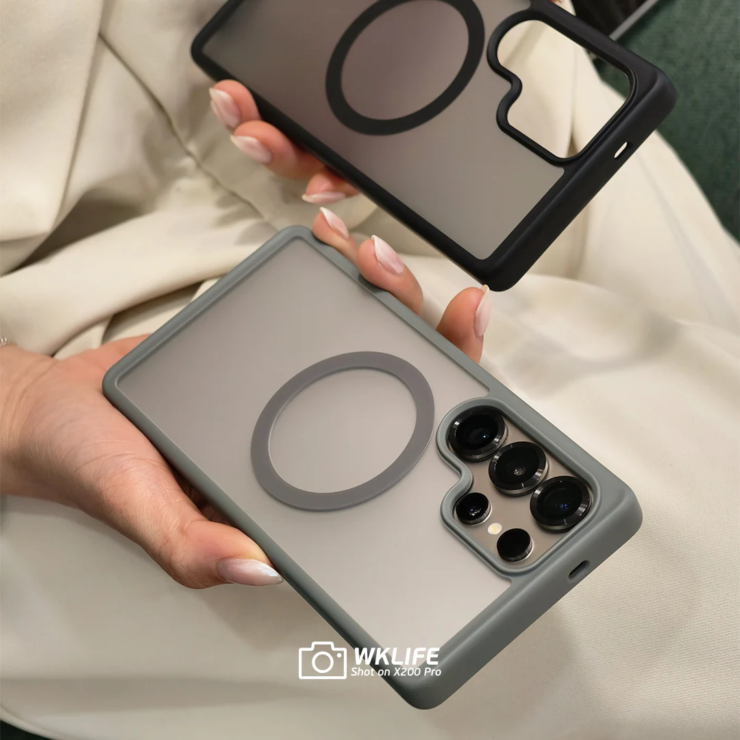 op lung Samsung S25 Ultra Likgus Matte Magnetic